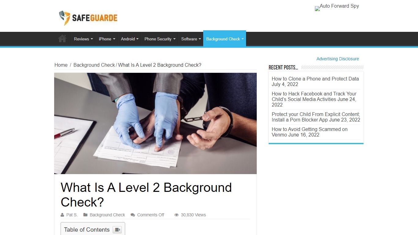 What Is A Level 2 Background Check? - Safeguarde.com