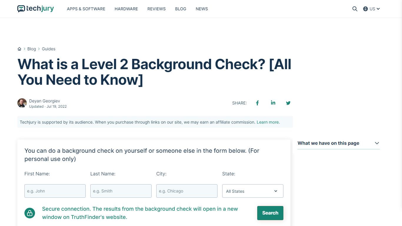 What is a Level 2 Background Check? [All You Need to Know] - Techjury