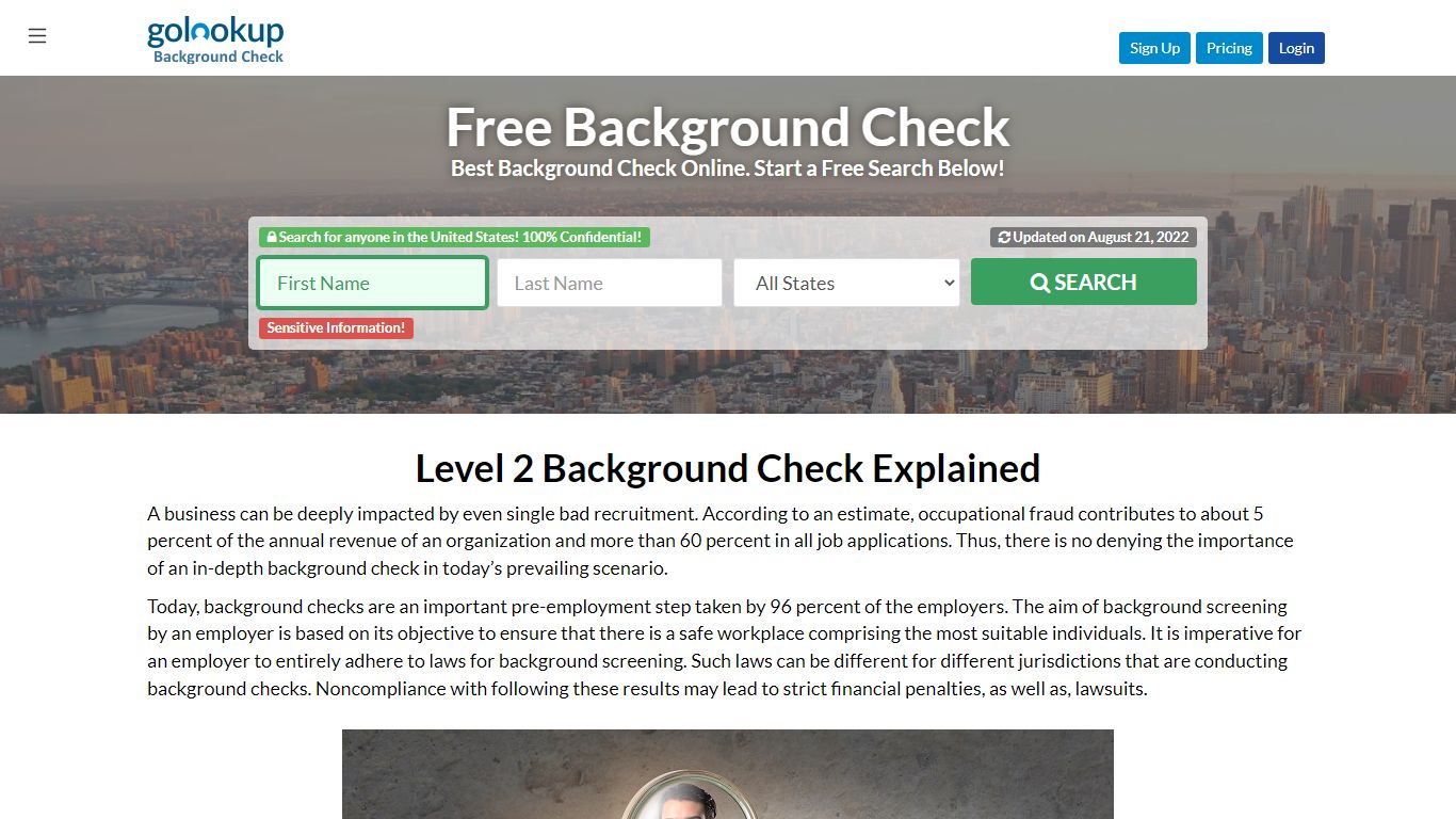 What is a Level 2 Background Check, Level 2 Background Check